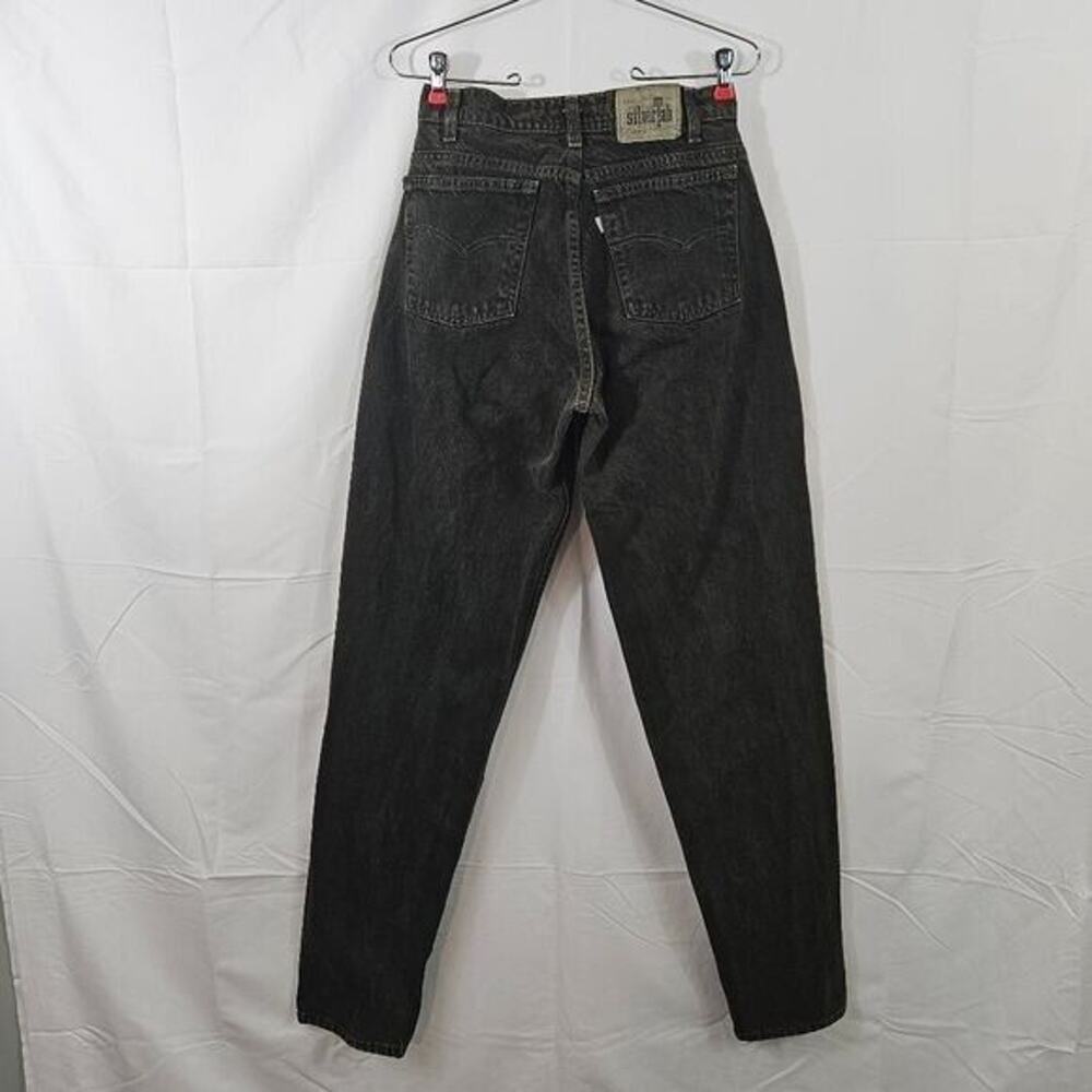 Levi’s Silvertab Jeans Loose 29x34 Vintage Y2K Made In USA Black - Picture 6 of 10